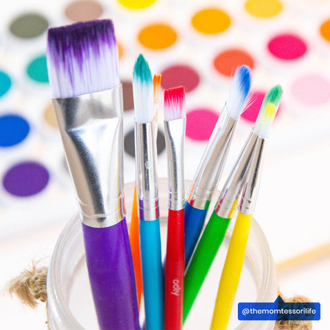 Lil' Paint Brush Set- Set of 7 by Ooly