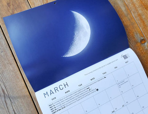 Moons over the Salish Sea 2024 Calendar