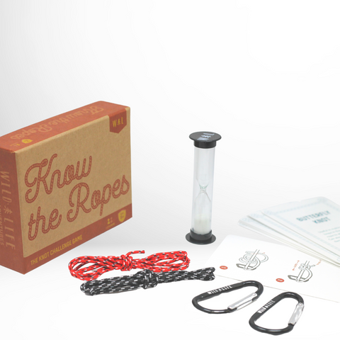 "Know The Ropes" Knot Challenge Game by Wild Life  Outdoor Adventures