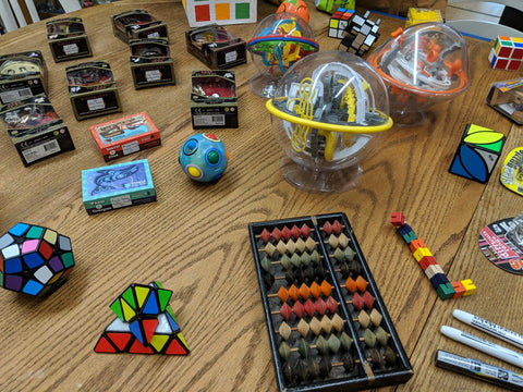 Mechanical Puzzle Party with Rashmi: Saturday, March 2nd 1:00 - 3:00