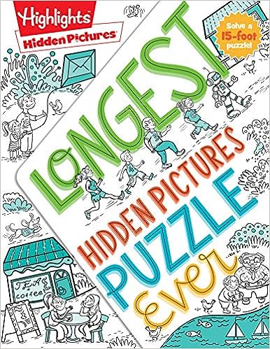 Longest Hidden Pictures Puzzle Ever By Highlights
