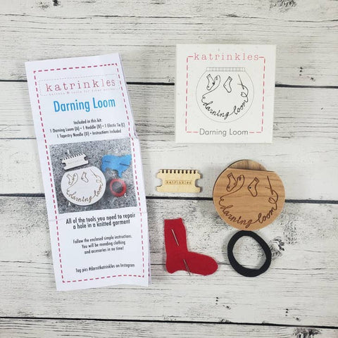 Smaller Darning and Mending Loom Kit by Katrinkles