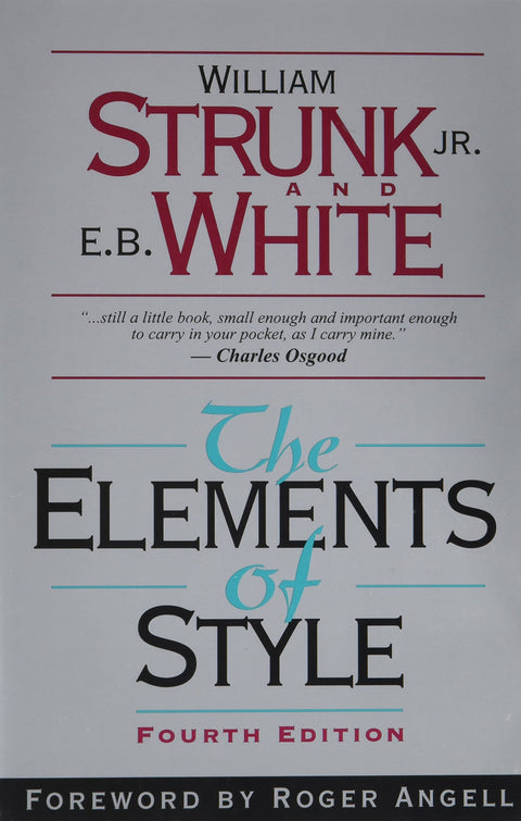 Elements of Style - Strunk and White