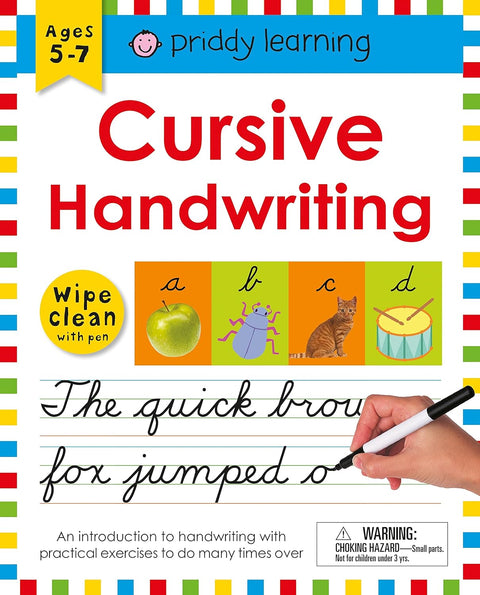 Cursive Handwriting Wipe Clean Workbook