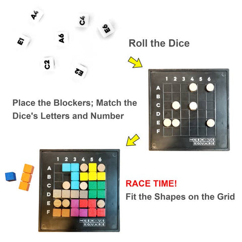 Genius Square - STEM Puzzle Game