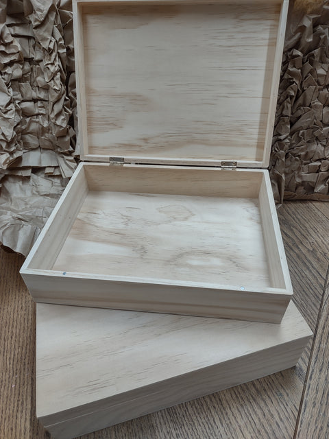 Wooden Box - Hinged with magnetic closures