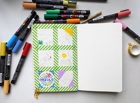 Graphic Journaling with Charlotte, November 25th  1:00 - 3:00