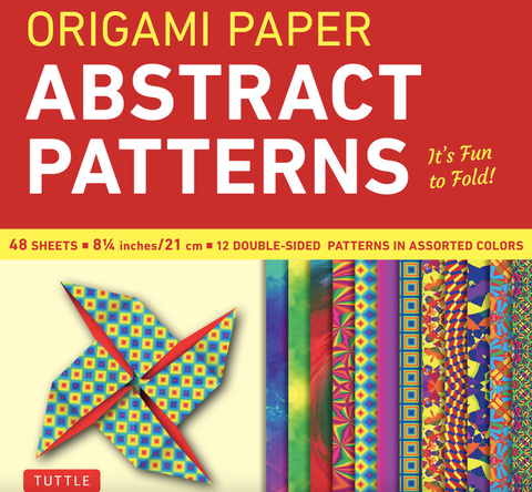Origami Paper 48 sheets Abstract Patterns 8.25" (21 cm)