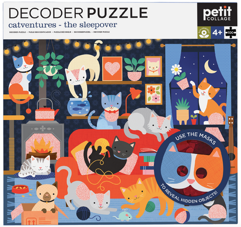Catventures - The Sleepover 100 Piece Puzzle