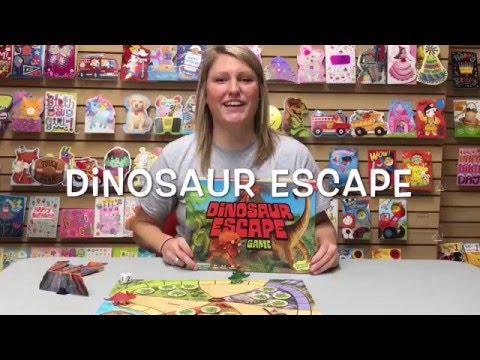 Dinosaur Escape Cooperative Game of Logic and Luck for Kids by Peaceable Kingdom
