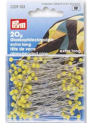 Glass-Headed Pins - Prym