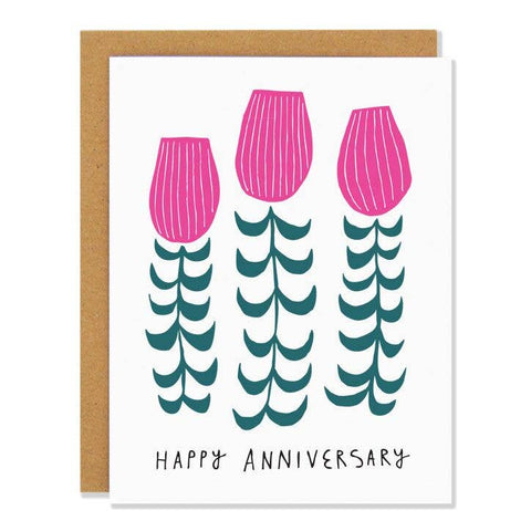 Anniversary Bouquet Card by Badger & Burke