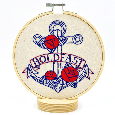 Holdfast Complete Embroidery Kit by Hook, Line & Tinker