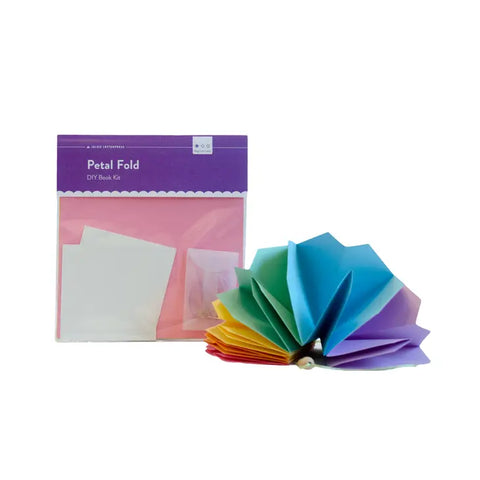 Petal Fold DIY Flag Book Kit  by Igloo Letterpress