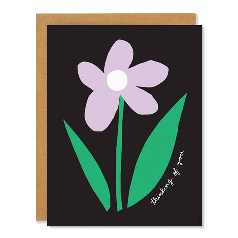 Thinking of You - Flower Sympathy Card by Badger & Burke