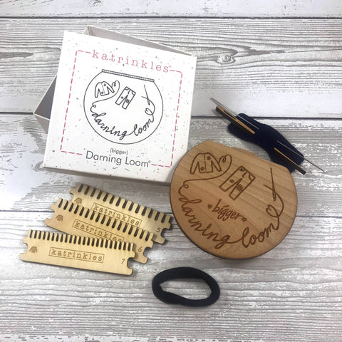 Bigger Darning & Mending Loom Kit by Katrinkles