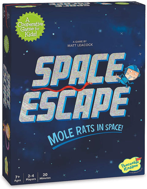 Space Escape: Mole Rates in Space Cooperative Strategy Game for Big Kids by Peaceable Kingdom