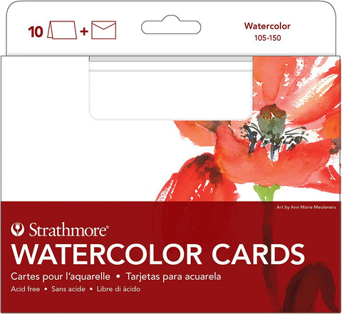 Watercolour Cards 10-pack by Strathmore