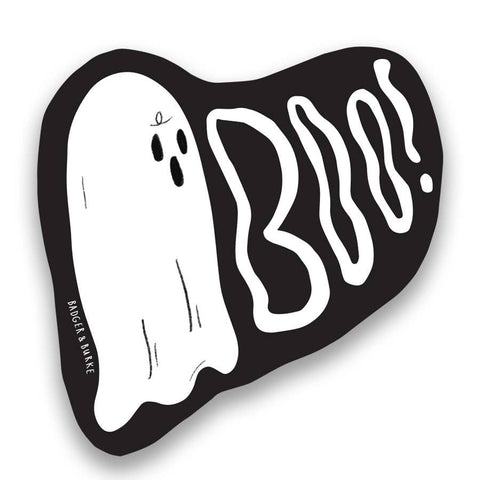Boo! Sticker/Decal by Badger & Burke