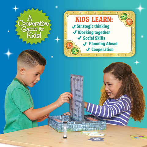 Gnomes at Night- A Cooperative Maze Game for Kids! by Peaceable Kingdom