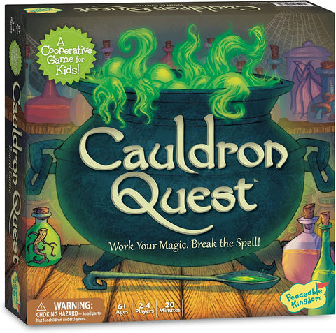 Cauldron Quest Cooperative Potions and Spells Game by Peaceable Kingdom