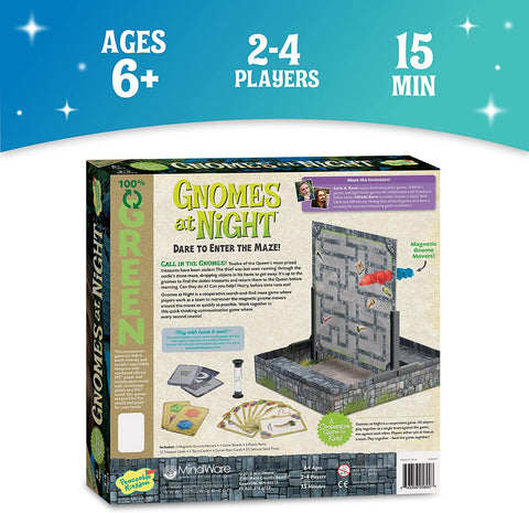 Gnomes at Night- A Cooperative Maze Game for Kids! by Peaceable Kingdom