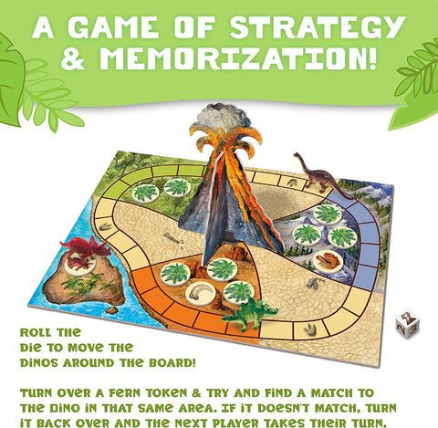 Dinosaur Escape Cooperative Game of Logic and Luck for Kids by Peaceable Kingdom