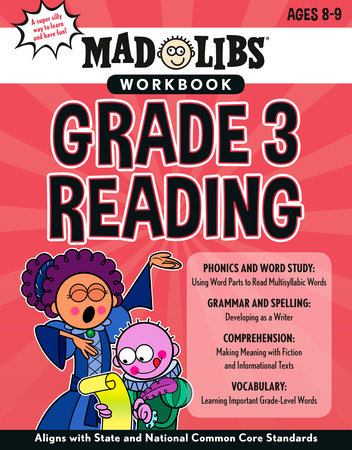 Mad Libs Workbooks: Grade 3 Reading