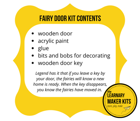 Fairy Door Kit by the Learnary