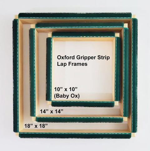 Oxford 10" x 10" Gripper Strip Lap Frame for Punch Needles