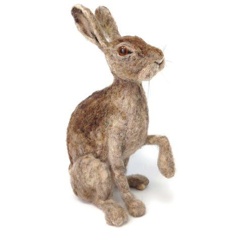 Wild Scottish Hare Needle Felting Craft Kit by The Crafty Kit Company