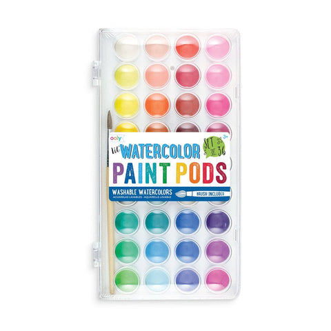 Lil' Paint Pods Watercolour Paint - Set of 36 by Ooly