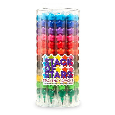 Stack of Stars Stacking Crayons by Ooly