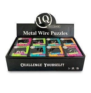 Metal Wire IQ Puzzles