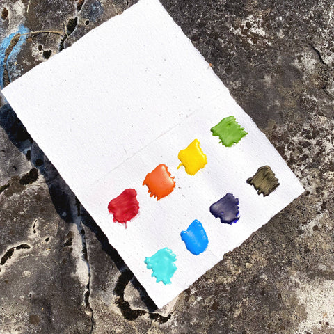 Travel Card - Tisgeh'Dah! Let's Colour! Children's Set with 8 colours by Beam Paints