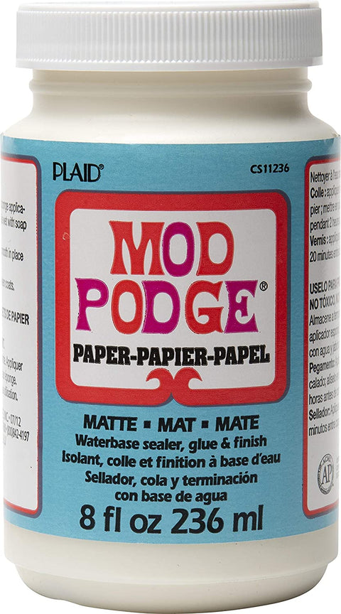 Mod Podge (sealer, glue & finish)