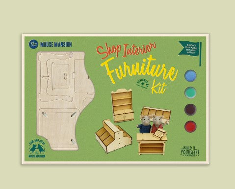 Shop Interior Furnishings Kit by Mouse Mansion DIY Furniture Kits
