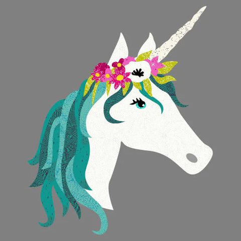 Quilt Kit - Unicornia "Sapphire" 24 x 24